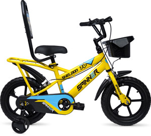 Sheldon Spinner 14T Kids Cycle with Training Wheels for Boys & Girls | Road Cycle | 14 T रोड साइकिल