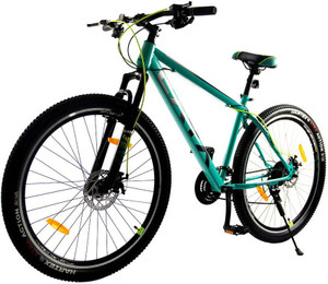 CAYA Fade 29" Teal Green 21 Speed Microshift Gear, Disk Brake & Front Suspension 29 T Hybrid Cycle/City Bike