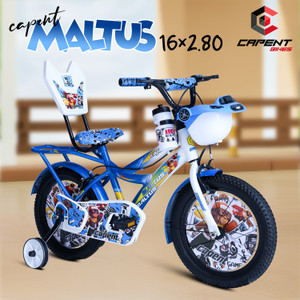 CAPENT Maltus Blue Bicycle for kids 4 to 7 Years Boys and Girls 16T inches 16 T (inch) Road Cycle