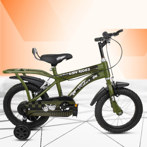 Lsn rides 14T RIDEON ARMY GREEN FOR 2-5 YEARS KIDS 14 T (inch) BMX Cycle