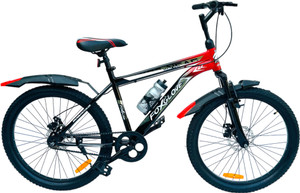 FOXGLOVE DARKFOX 24 INCH S DUAL COLOUR D/D BRAKE F/SHOCKER CYCLE FOR AGE 10 PLUS YEARS 24 T (inch) Road Cycle