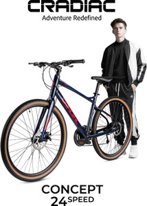 CRADIAC CONCEPT 24 SPEED 700C T (inch) Hybrid Cycle/City Bike