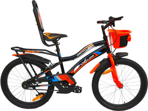 FOXGLOVE BENJO 20 INCH FLOURESCENT ORANGE TYRE TUBE FOR AGE 5 TO 10 YEARS 90% ASSEMBLED 20 T (inch) Road Cycle