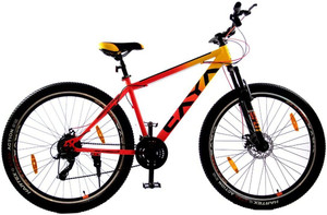 CAYA Split 29" | 21 High Speed Shimano EF500 Gears Dual Disk Brake & Front Suspension 29 T (inch) Hybrid Cycle/City Bike