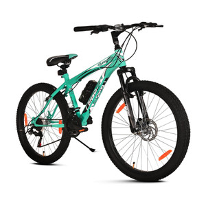 LEADER Gladiator Multi Speed (21 Speed) Cycle with Front Suspension and Disc Brake 26 T (inch) Hybrid Cycle/City Bike