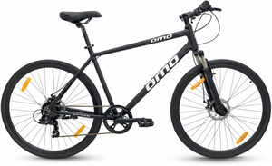 OMO Ladakh-X7-Black 700C T (inch) Hybrid Cycle/City Bike