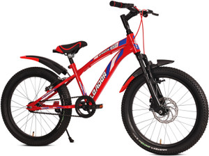LEADER SPEEDY BIKE 20T KIDS CYCLE WITH FRONT SUSPENSION AND DISC BRAKE IDEAL 7-10 YEARS 20 T माउंटेन साइकिल