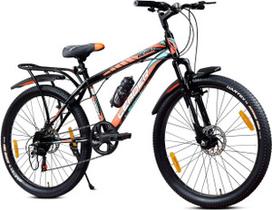 LEADER Beast 26T IBC Premium Cycle for Men with Front Suspension & Dual Disc Brakes 26 T (inch) Mountain Cycle