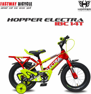 Hopper Electra IBC 14T Kids Cycle |Bicycle for Boys & Girls 3-5Years| 85% Pre-Assembled 14 T Road Cycle