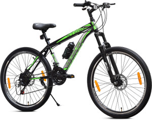 LEADER Stark 27.5T 21-Speed MTB Cycle for Men | Dual Disc Brake, Front Suspension 27.5 T (inch) Mountain Cycle