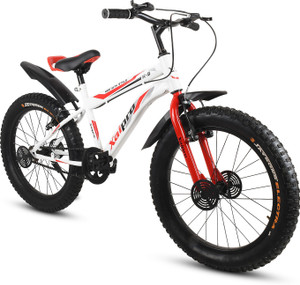 Xaipro 20T K-9 300 WHITE-RED CYCLE FOR KIDS 20 T (inch) BMX Cycle