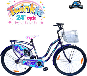 FOXGLOVE TWINKLE 24 INCH LADY BICYCLE PURPLE FOR AGE 8 PLUS YRS 85% FITTED 24 T (inch) Road Cycle