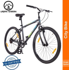 Urban Terrain Maza " City Bike with Cycling Event & Ride Tracking App by cultsport 26 T Mountain Cycle