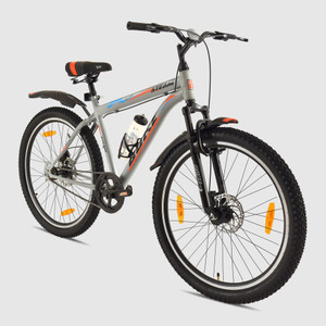Buke STEAM 26T MTB Cycle for Men & Boys with Dual Disc Brakes & Double Wall Alloy Rim 26 T (inch) Mountain Cycle
