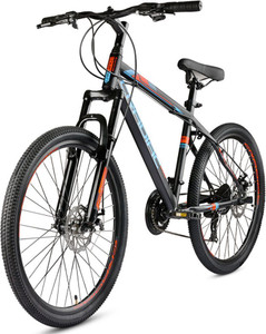 CRADIAC GLOBETROTTER 21 SPEED|FRONT SUSPENSION FORK|DUAL DISC BRAKE|shimano gears 26 T (inch) Mountain Cycle