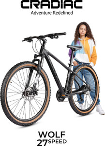 CRADIAC WOLF 27 SPEED | 6061 ALLOY FRAME | ZOOM LOCKOUT | FULLY FITTED 27.5 T