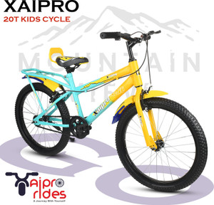 Xaipro 20T X-50 EVA SKY-YELLOW BICYCLE FOR KIDS 20 T (inch) BMX Cycle