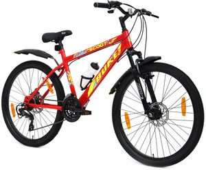 AVON SCOOT 26T Geared Cycle for Men & Boys Dual Disc Brake & StylishDesign 85% Fitted 26 T (inch) Mountain Cycle