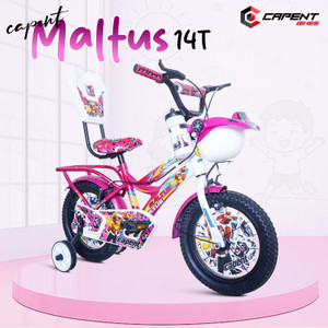 CAPENT Maltus Pink 14" cycle for kids 3 years to 5 years 14 T (inch) Road Cycle