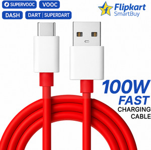 Flipkart SmartBuy USB Type C Cable 10 A 1 m 100W SuperVOOC Cable 80W SuperVOOC Cable