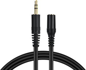 EKAAZ AUX Cable 15 m Aux Exrn 15Meter/45ft cable 3.5mm Male to Female Stereo Audio Cable