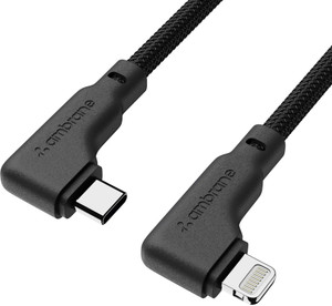Ambrane Lightning Cable 2 A 1.2 m ABLTLS-12