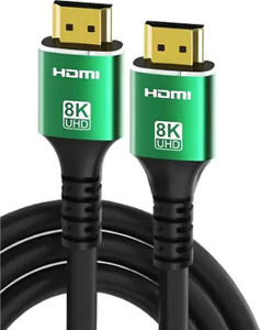 i2cart HDMI Cable 3 m 8K Ultra HD HDMI Cable ARC HDMI 2.1 Cable