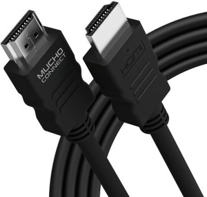 Muchoconnect HDMI Cable 1.5 m Hdmi 2.1 arc cable 8K @60Hz | 4K @120Hz |48 Gbps with Nickel Plated Connectors