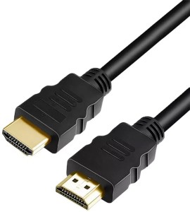 Black PVC 6m HDMI Cable, 10.2 Gbps, Connector Type: A Type at Rs