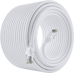 Sadow LAN Cable 50 m 50 Meters CAT5e Ethernet Cable Lan Network CAT6 Internet Modem RJ45 Patch Cord