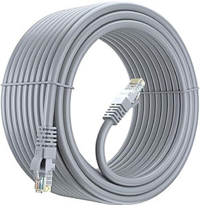 RAREGEAR LAN Cable 40 m LAN Cable with Gold Plated Connectors Supports Upto 1000Mbps Rj45 Cat-6 Ethernet Patch/Lan Cable For Smartphone,Router,Printer - (40 Meters)