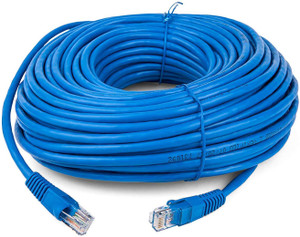 TERABYTE LAN Cable 20 m Ethernet CAT5/5E Network Internet RJ45 Wire High Speed Patch Computer Cord