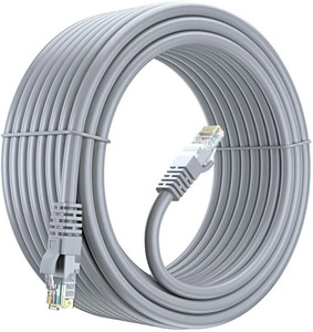 Sadow LAN Cable 25 m High Speed 25 Meter CAT-6 Network RJ45 Ethernet Patch Cord