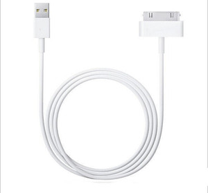 Gadget Zone Lightning Cable 1.201 m 30-Pin Male To USB 2.0 Standard A Data Sync Charging Cable Wire Cord