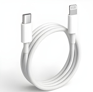 MAK Lightning Cable 6 A 1 m Copper iPhone Charger Cable, Apple Lightning to USB Charge & Sync Cable Cord