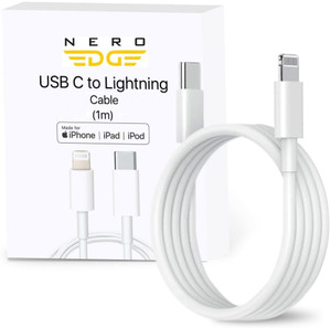 NeroEdge Lightning Cable 6 A 1 m TYPE C to Lightning Cable Apple Certified (MFI) iphone Cable