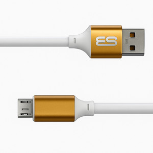 SB Micro USB Cable 1.2 m Fast Charging & Data Sync 1.2 m Micro Usb Data Cable (Android)Â Â (Compatible with Realme C11, Realme 5i, Realme Narzo 10A, Realme C2, Realme C3, Gold, One Cable) (Compatible with Realme C11, Realme 5i, Realme Narzo 10A, Gold, White, One Cable, NA) - Image 1