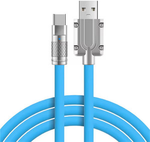 UniBoss Type C 6 A 1 m Copper USB Type C Cable 6 A 1 m Copper USB Metallic Type C Cable