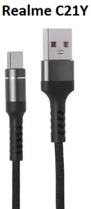 Câble USB Micro USB 1 Mètre Pour Realme C2 Charge Et Synchronisation Rapide - Transfert De Données - Téléphonie