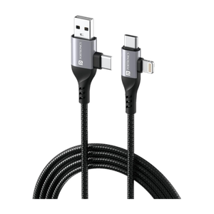 Portronics 4-in-1 Cable 3A 1m - Image 6