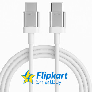Flipkart SmartBuy Type C 3.25 A 1 m TPE 65W Fast Charging Type C to Type C Rapid Charging Data Cable Compatible Nothing Phone 1/2/2a/3A Pro/3/3A | Type C Cable | C to C Cable | Compatible Replacement for Nothing data Cable Original | Compatible with Nothing Phone 2a data cable | Compatible Replacement for Nothing Phone 1 data cable | Phone 3a data cable | Compatible with CMF data cable Original quality for Phone 1 / Phone 2 Pro / Phone 2