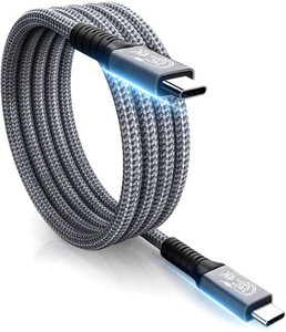 Verilux Type C 1.49 m Type C to Type C Fast Charging Cable Adapter Support 240W PD Fast Charging
