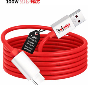 Sulania USB Type C Cable 7 A 2 m 100W USB Type C Data SuperVOOC, WARP, DASH