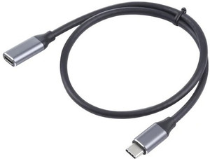 TECHGEAR USB Type C Cable 1 m USB 3.1 Type C Cable, USB C Extension Cable Convenient to Use for Home