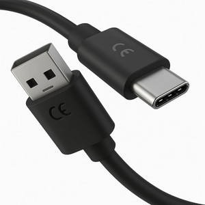 Hespa USB Type C Cable 1 m 33W Original Turbo Charger Cable | Type-A to Type-C Fast Charge Cord