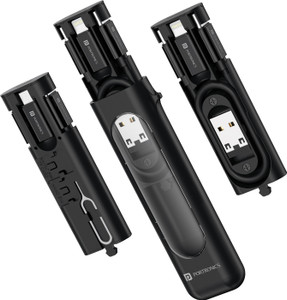 Portronics Snapcase 4 60W Multifunctional Cable Kit (0.27m) - Image 6