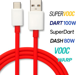 ULTRADART USB Type C Cable 6.5 A 1 m OEM 65W-10W/WARP/DASH/SUPERVOOC/SUPERDART CHARGER