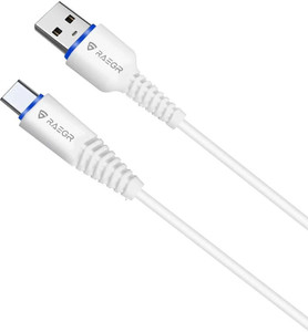 RAEGR USB Type C Cable 2 A 1 m Rapidline 100AC RG10134_WH