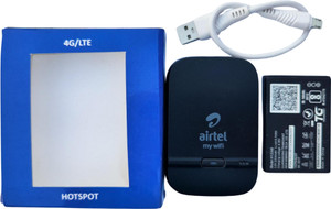 Airtel AMF311 version2.0-4G WiFi Hotspot(Single_Band, 2300mah Battery+Data Cable) Data Card