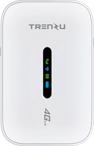 Trenzu 4G/5G LTE WiFi Dongle | WiFi Dongle for Travel| Universal SIM Support 300 Mbps Data Card ,Calls not Supported